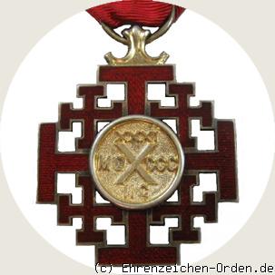 Jerusalem-Erinnerungskreuz 1898 R&uuml;ckseite