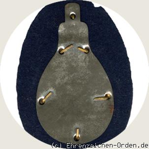 Kaiserabzeichen der Infanterie 1905 R&uuml;ckseite