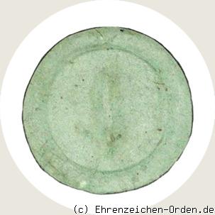 Kraftfahrbewährungsabzeichen in Silber R&uuml;ckseite