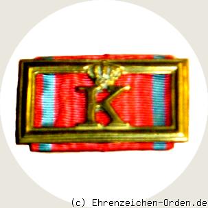 Landwehr-Dienstauszeichnung 2.Klasse Schnalle 1879