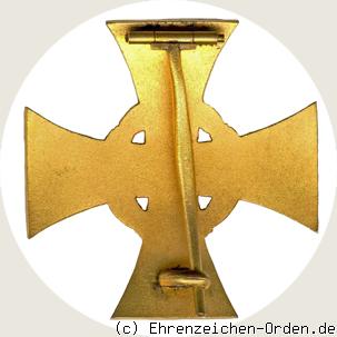 Kriegsehrenkreuz für heldenmütige Tat  1914 R&uuml;ckseite