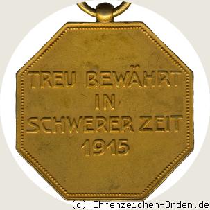 Kriegs-Ehrenmedaille R&uuml;ckseite
