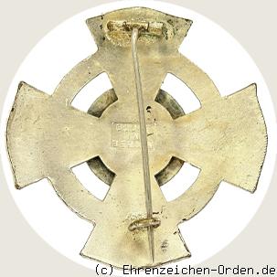 Ehrenzeichen des Mecklenburgischer Landesvereins vom Roten Kreuz 25 Jahre R&uuml;ckseite