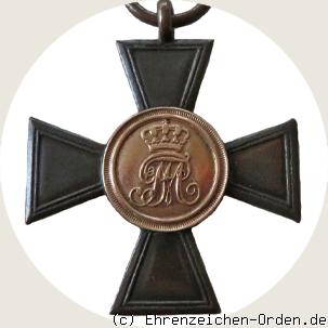Militär-Dienstkreuz der Unteroffiziere und Mannschaften 1.Klasse für 21 Jahre 1868