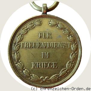 Kriegsdenkmünze für 1808-1815 R&uuml;ckseite