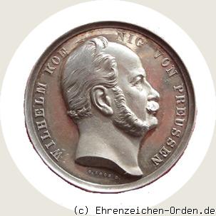 Prämienmedaille der großen Militär-Waisenhäuser Potsdam und Pretzsch 2.Form 1872