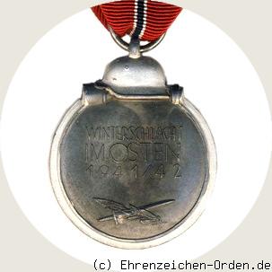 Medaille Winterschlacht im Osten (Ostmedaille) R&uuml;ckseite