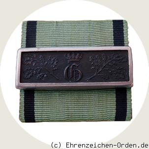 Dienstauszeichnung Schnalle für 9 Jahre 1888