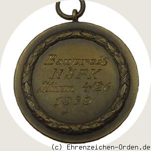 NSFK  Baupreis 1939 R&uuml;ckseite