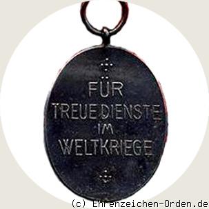 Kriegsverdienstmedaille 1916 R&uuml;ckseite