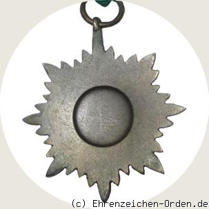 Tapferkeits- und Verdienstauszeichnung für Ostvölker 2.Klasse Bronze mit Schwertern R&uuml;ckseite