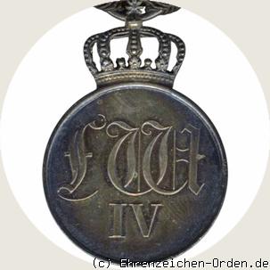 Rote Adler Orden Medaille 1. Form 1842 (Armeemedaille) R&uuml;ckseite