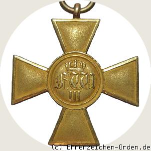 Dienstauszeichnung für Offiziere 1825 (4.Form 1855 – 1875)