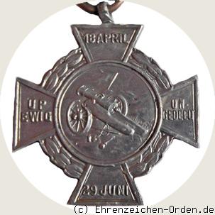 Erinnerungskreuz zur 50 Jahrfeier Düppel-Alsen R&uuml;ckseite