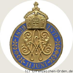 Goldene Hochzeitsmedaille 1879 1. Klasse