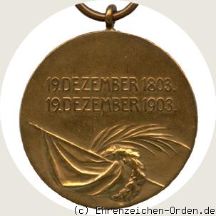 Hannoversche Jubiläumsdenkmünze -19. Dezember 1803-1903 R&uuml;ckseite