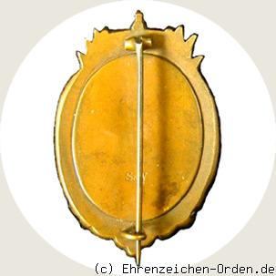 Hofjagd-Ehrenzeichen in Bronze R&uuml;ckseite