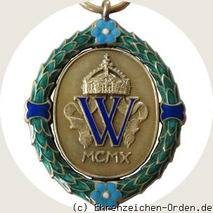 Общество имени Кайзера Вильгельма по содействию развитию науки Mitgliedsabzeichen R&uuml;ckseite