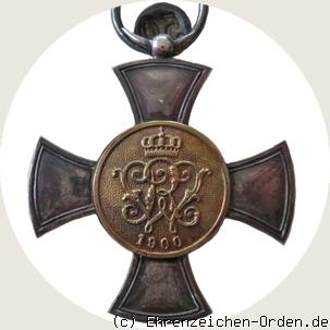 Kreuz des Allgemeinen Ehrenzeichens mit Jubiläumszahl 50, R&uuml;ckseite