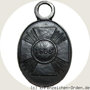 Kriegsdenkmünze für Nichtkämpfer 1815