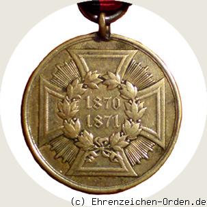 Kriegsdenkmünze für Kämpfer 1870/1871