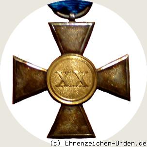 Landwehr Dienstauszeichnung 1. Klasse 1868 R&uuml;ckseite