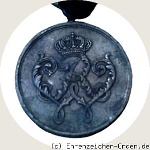 Militär-Ehrenzeichen 2.Klasse in Zink R&uuml;ckseite