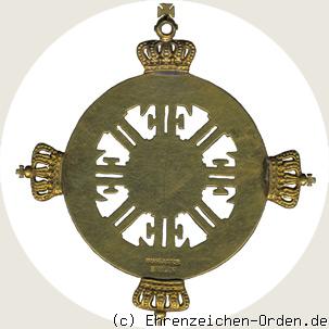 Orden Pour le Merite für Wissenschaft und Kunst (Friedensklasse) R&uuml;ckseite