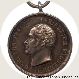 Verdienst-Ehrenzeichen für Rettung aus Gefahr am Band 1833 (3. Modell)