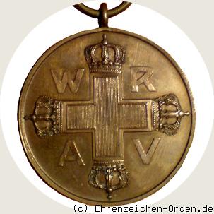 Rote Kreuz Medaille 3.Klasse 1898 in Bronze