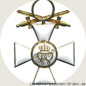 Roter Adler Orden 3.Klasse mit Schwertern am Ring R&uuml;ckseite