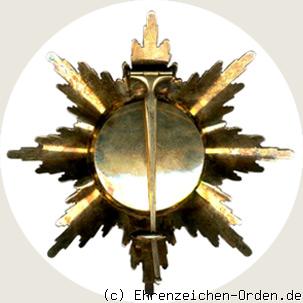 Roter Adler Orden – Bruststern zum Grosskreuz R&uuml;ckseite