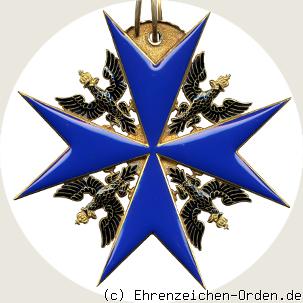 Schwarzer-Adler-Orden Ordenskreuz (1888-1918) R&uuml;ckseite