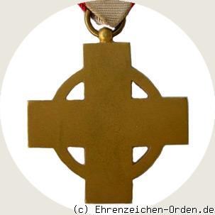 Feuerwehr-Ehrenzeichen 1. Stufe R&uuml;ckseite