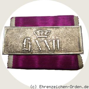 Dienstauszeichnung für Unteroffiziere 2. Klasse Reuß ältere Linie