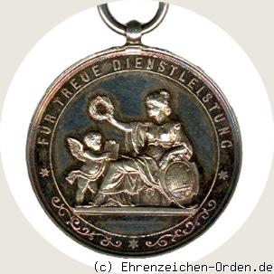 Ehrenzeichen für Arbeiter und Dienstboten (Reuss jüngere Linie) R&uuml;ckseite