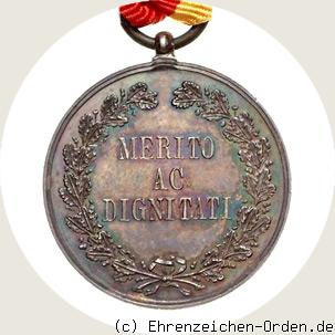 Silberne Medaille – Merito ac dignitati R&uuml;ckseite