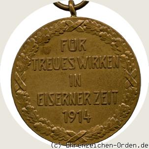 Medaille für aufopfernde Tätigkeit in Kriegszeit