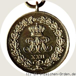 Silberne Ehrenmedaille für Treue und Verdienst