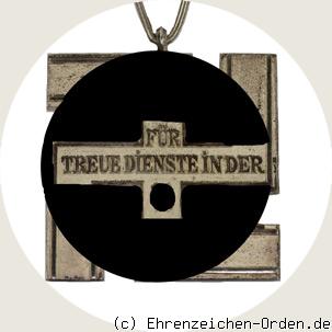 SS-Dienstauszeichnung 2. Stufe für 12 Jahre R&uuml;ckseite