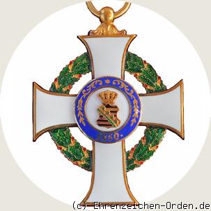 Albrechtsorden Ritterkreuz 1.Klasse R&uuml;ckseite