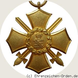 Ehrenkreuz (Allgemeines Ehrenzeichen) mit Schwertern R&uuml;ckseite