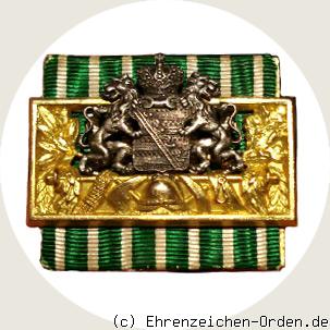 Ehrenzeichen für Mitglieder der Feuerwehren für 25 Jahre