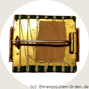 Ehrenzeichen für Mitglieder der Feuerwehren für 25 Jahre R&uuml;ckseite