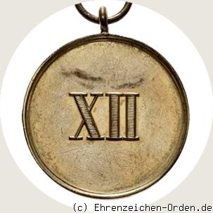 Dienstauszeichnung 2. Klasse für 12 Jahre R&uuml;ckseite