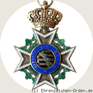 Königlicher Militär St. Heinrichs-Orden – Ritterkreuz R&uuml;ckseite