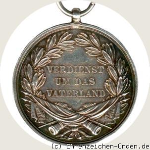Medaille des Militär-St.Heinrichs-Ordens in Silber R&uuml;ckseite