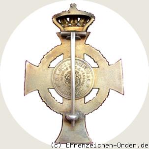 Albrechtsorden Offizierskreuz R&uuml;ckseite