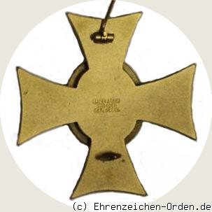 Vorsteher-Ehrenzeichen des S.M.V.B. für 20 Jahre R&uuml;ckseite