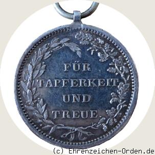 Militärdenkmünze für 1808 – 1815 R&uuml;ckseite